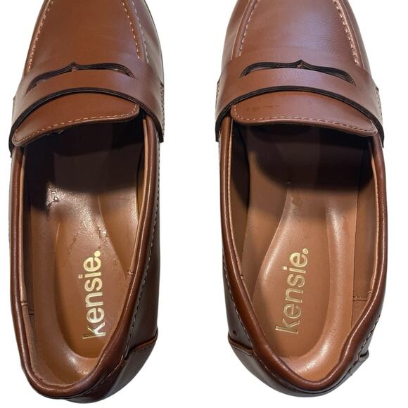 Kensie Brown Gitty Loafers Lightweight Comfort Slip‑On Shoes Women’s 6 NWOT - Picture 4 of 9